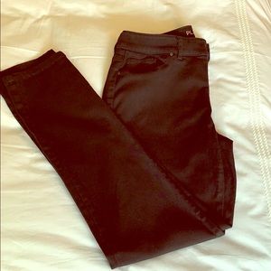 EUC Chico’s Platinum collection black Jeans pants 8-10